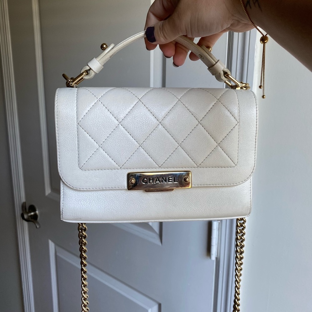 🚢 Chanel label click flap bag 🚢